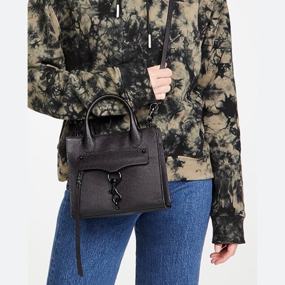 Rebecca Minkoff Megan Mini Tote Crossbody - Picture 11 of 11